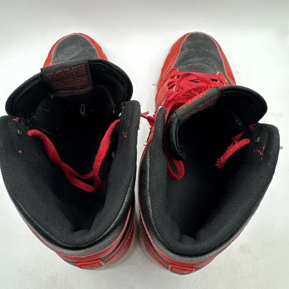 NIKE AIR JORDAN 1 RETRO HIGH 85 OG SHOE BQ4422-600 Varsity Red Size 12 Worn